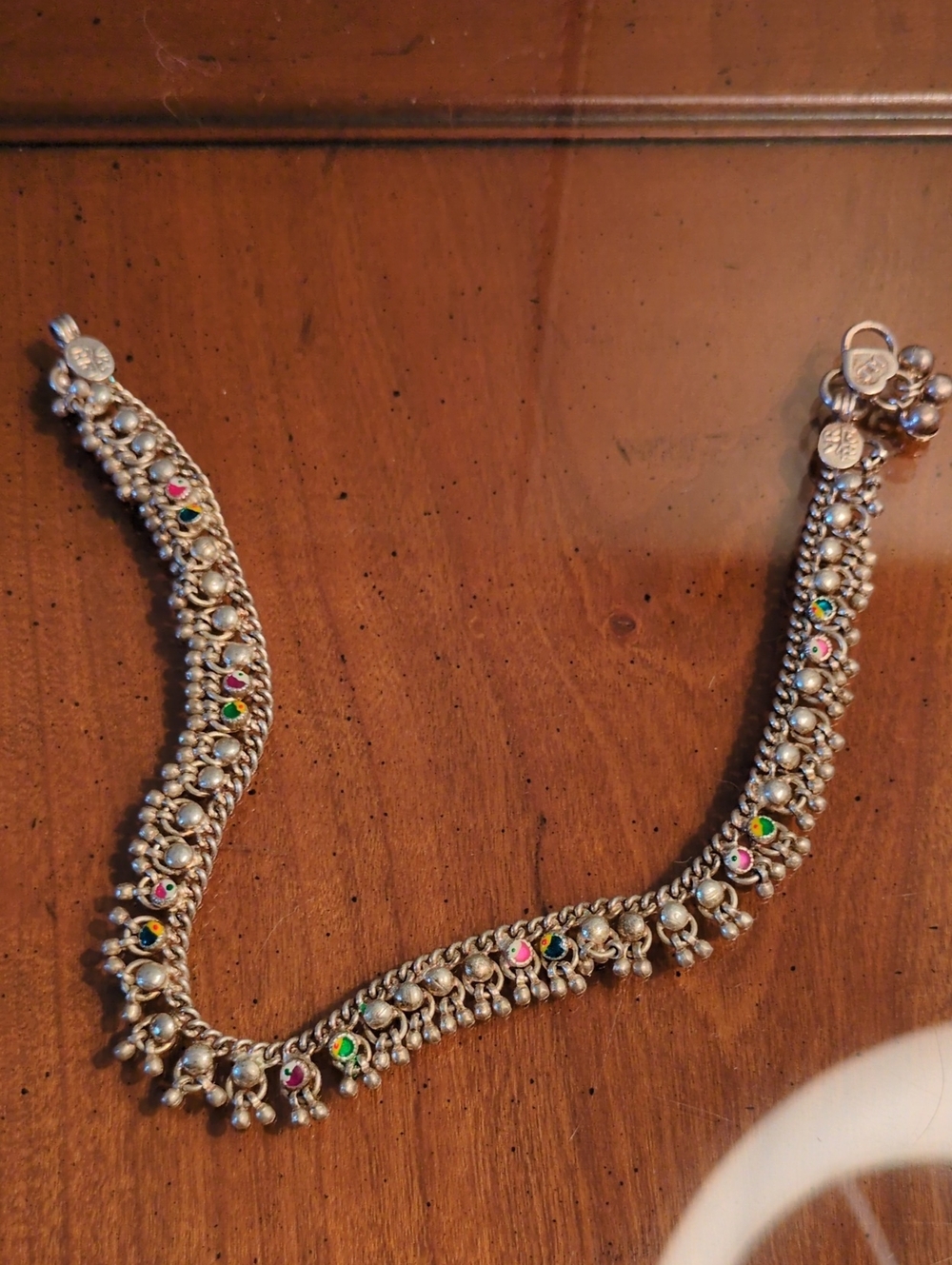 Vintage traditional Indian payal anklet- delicate- small ghungroo jingling Bells